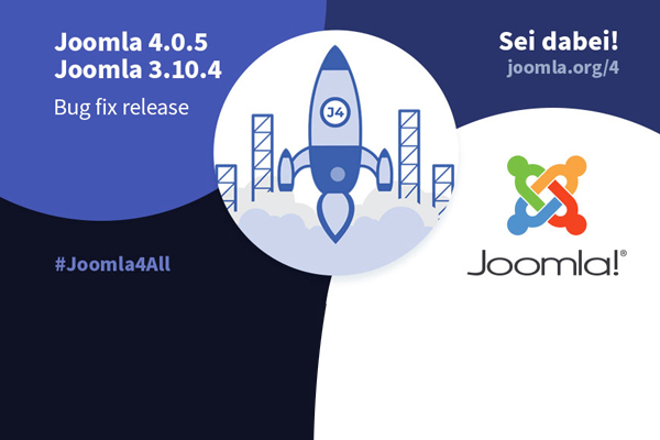 Joomla! Update 4.0.5 und Joomla! 3.10.4